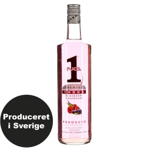 No.1 Premium Vodka Raspberry/Blueberry 37,5% 1L