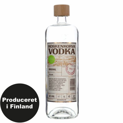 Koskenkorva Pure Vodka 40% 1L